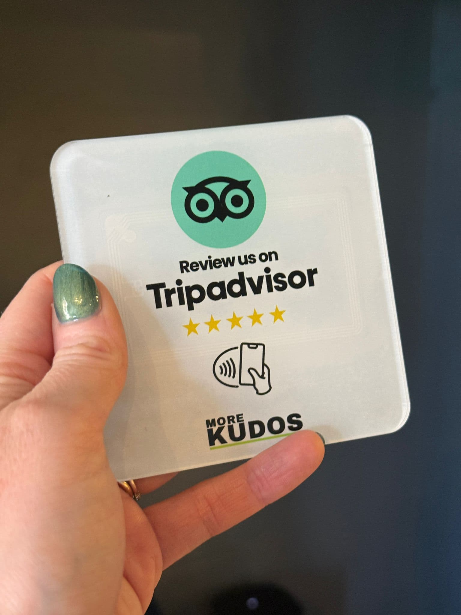 TripAdvisor Review Plaque