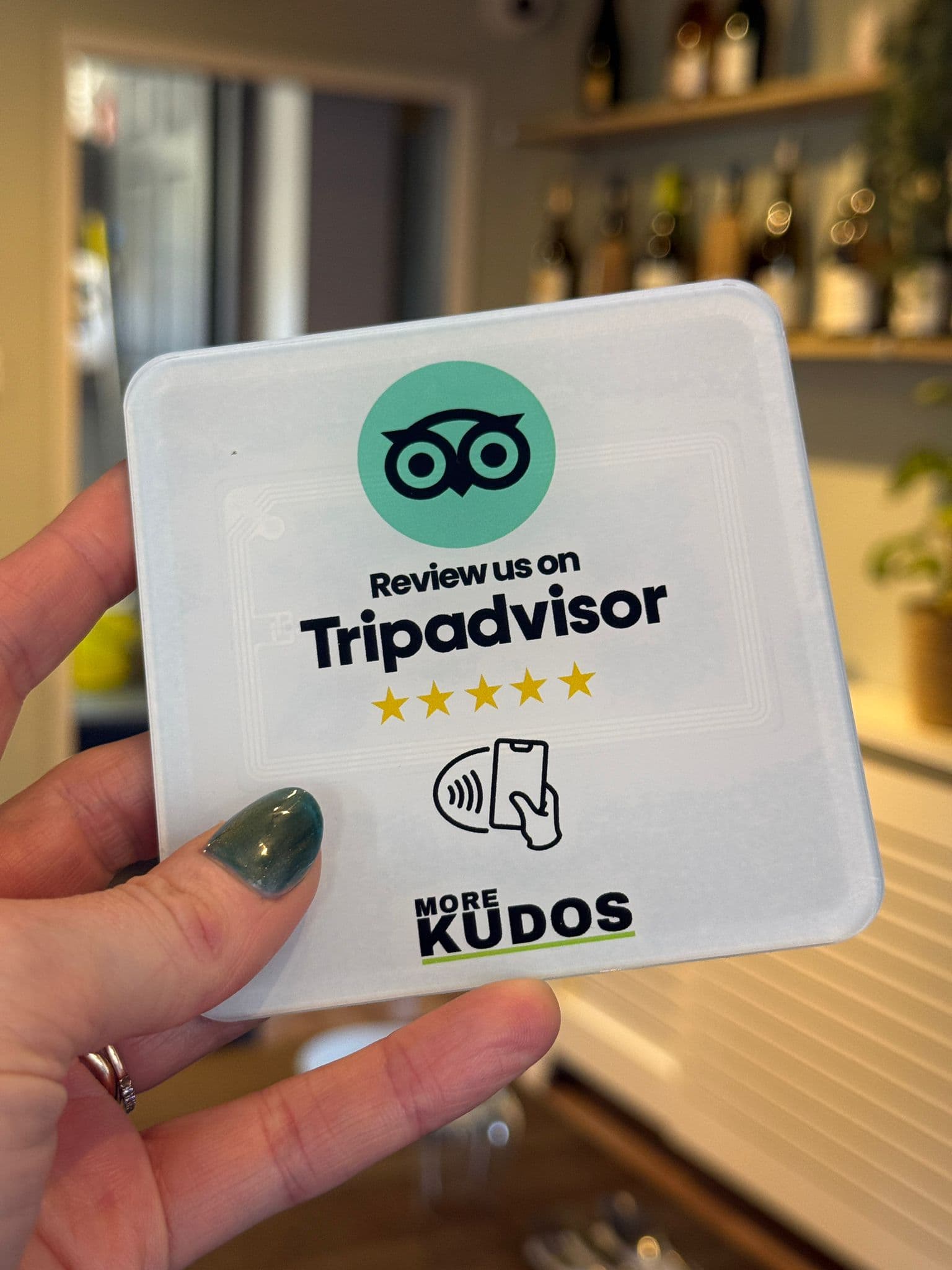 TripAdvisor Review Plaque
